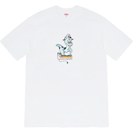 T-shirt Suprême Dinosaure Blanc Taille M