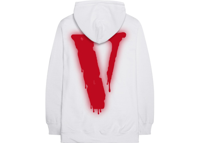 Nav x Vlone Drip Pullover Hoodie White Size S