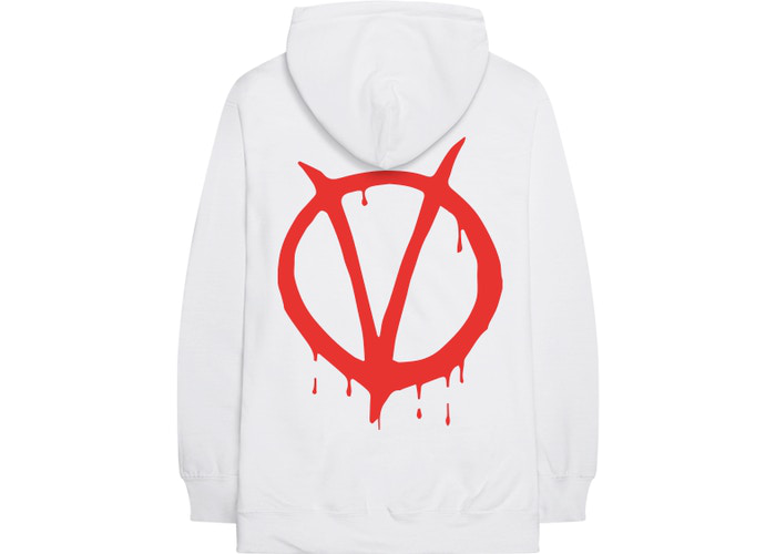 Sweat à capuche Nav x Vlone Vendetta Blanc Taille M