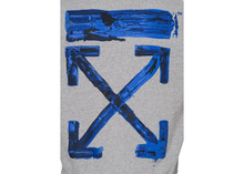 Charger l&#39;image dans la galerie, Sweat-shirt OFF-WHITE Acrylic Arrows Gris/Bleu Taille M
