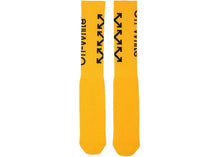 Load image into Gallery viewer, OFF-WHITE Arrow Socks Yellow/Black
