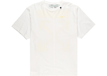 Charger l&#39;image dans la galerie, OFF-WHITE T-shirt oversize en acrylique avec flèches S/S Blanc/Jaune Taille S
