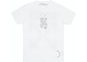 OFF-WHITE Dripping Arrows T-shirt à manches courtes Blanc Taille XXS