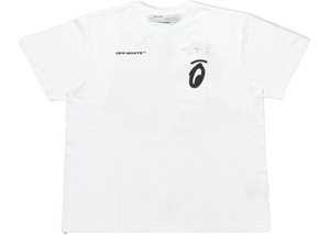 T-shirt OFF-WHITE Splitted Arrows Blanc/Noir Taille XS