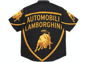 Chemise Supreme Automobili Lamborghini S/S Noir Taille M