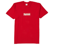 Load image into Gallery viewer, Supreme Bandana Box Logo Tee Light Red Size M
