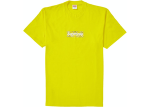 T-shirt Supreme Bandana Box Logo Jaune L 