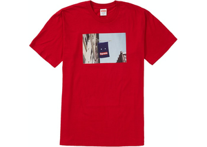 Supreme Banner Tee Red Size L