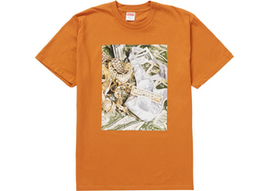 T-shirt Supreme Bling Orange brûlé Taille S