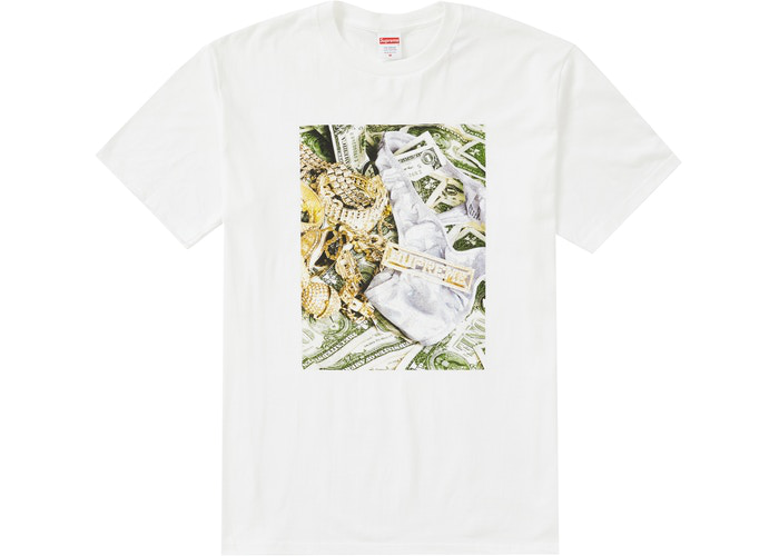 Supreme Bling Tee White Size M