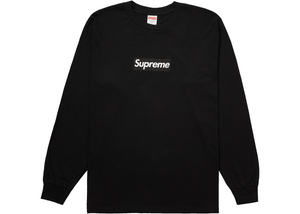 Supreme Box Logo L/S Tee Black Size M