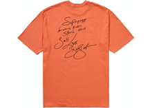 Load image into Gallery viewer, Supreme Buju Banton Tee Neon Orange Size M
