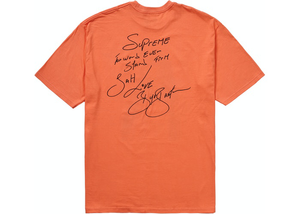 T-shirt Supreme Buju Banton Orange fluo Taille M 