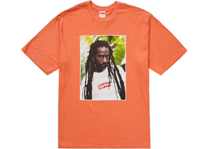 T-shirt Supreme Buju Banton Orange fluo Taille M 