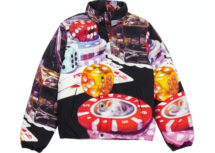 Doudoune Supreme Casino Noir Taille L