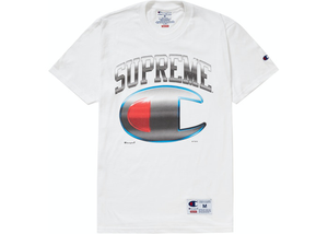 Haut à manches courtes Supreme Champion Chrome Blanc Taille XL