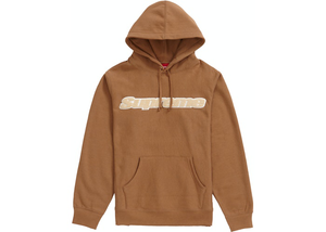 Sweat à capuche Supreme Chenille Marron Taille M