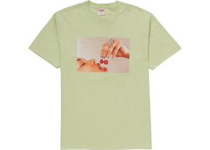 T-shirt Supreme Cherries Menthe pâle Taille M 