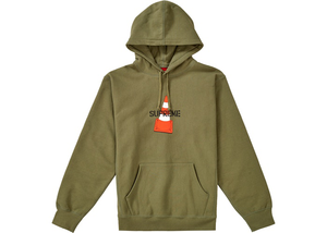 Sweat à capuche Supreme Cone Light Olive Taille XL