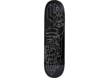 Charger l&#39;image dans la galerie, Planche de skateboard Supreme Delta Logo Noir
