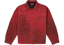 Charger l&#39;image dans la galerie, Veste de travail Supreme Diamond Plate Rouge Taille S
