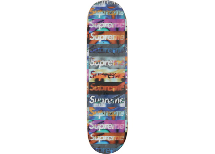 Supreme Distorted Logo Skateboard Deck