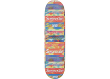 Load image into Gallery viewer, Supreme Distorted Logo Skateboard Deck Yellow
