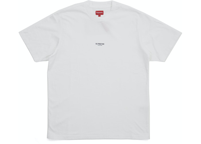 Supreme First & Best Tee White Size XL