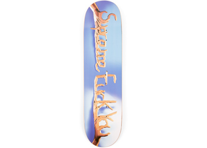 Supreme Fuck You Skateboard Skateboard Deck Blue