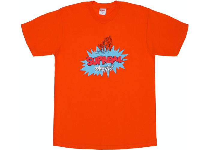 T-shirt Supreme Ganesha Orange Taille XL