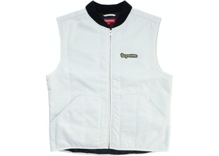 Supreme Gonz Shop Vest White Size S