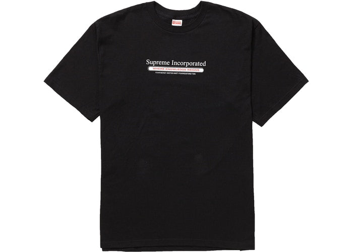 T-shirt Supreme Inc. Noir Taille L