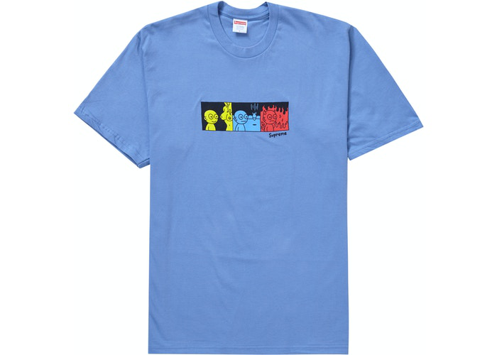 T-shirt Supreme Life Light Blue taille XL 