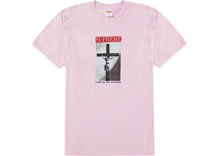 T-shirt Supreme Loved By The Children rose clair taille S