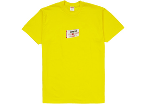 Supreme Luden's Tee Yellow Size L