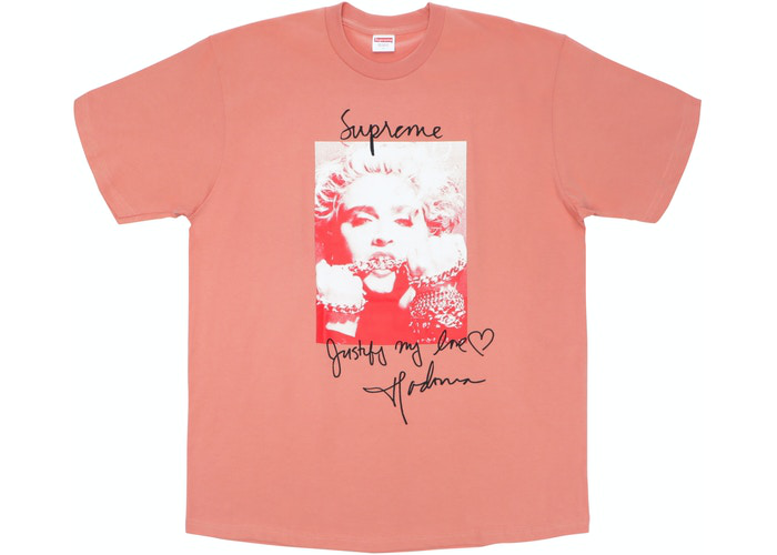 T-shirt Supreme Madonna Terra Cotta Taille L