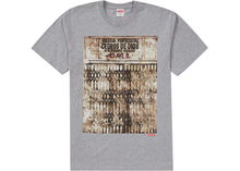 Load image into Gallery viewer, Supreme Martin Wong Iglesia Pentecostal Tee Grey  Size S
