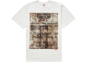 T-shirt suprême Martin Wong Iglesia Blanc Taille S 