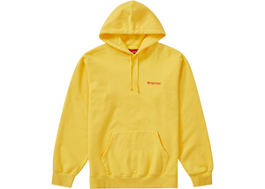 Supreme Mary Hooded Sweatshirt Yellow Size M