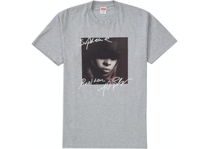 T-shirt Supreme Mary J. Blige gris chiné taille M