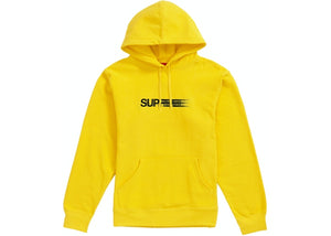 Sweat à capuche Supreme Motion Logo Citron Taille M