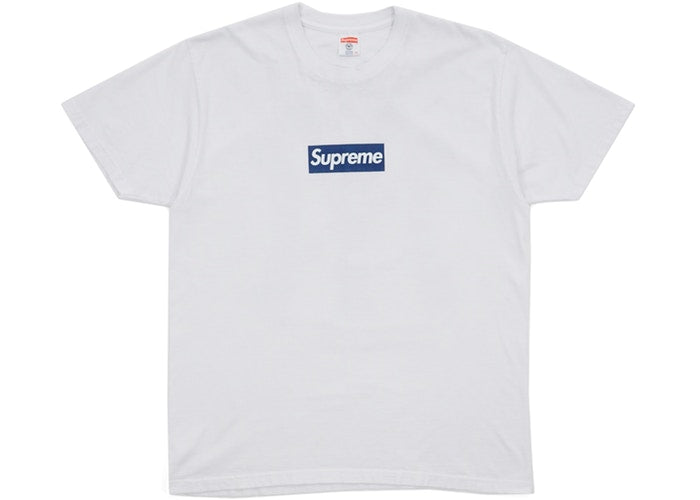 Supreme New York Yankees Box Logo Tee Navy (2015) Size L