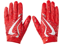 Charger l&#39;image dans la galerie, Gants de football Supreme Nike Vapor Jet 4.0 Rouge Neuf Taille M
