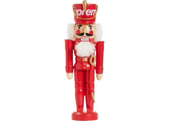 Supreme Wooden Nutcracker Red