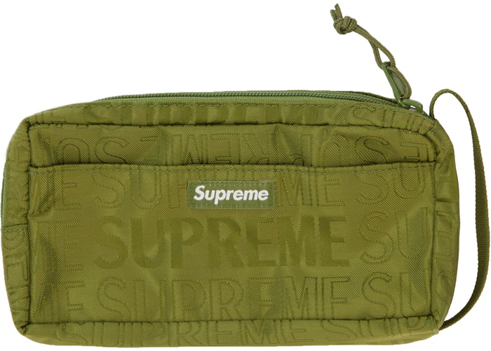 Pochette de rangement supreme (SS19) Olive