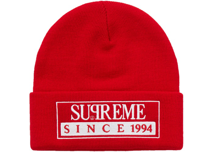 Supreme Reserved Beanie Red