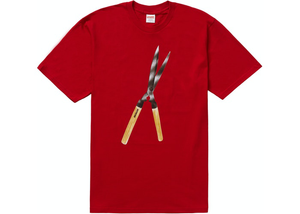 T-shirt Supreme Shears Rouge Taille S