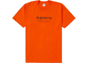 Supreme Shop Tee Orange Size XL