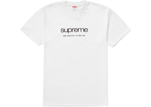 Supreme Shop Tee White Size S