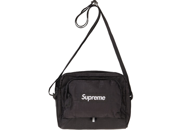 Sac à bandoulière Supreme (SS19) Noir